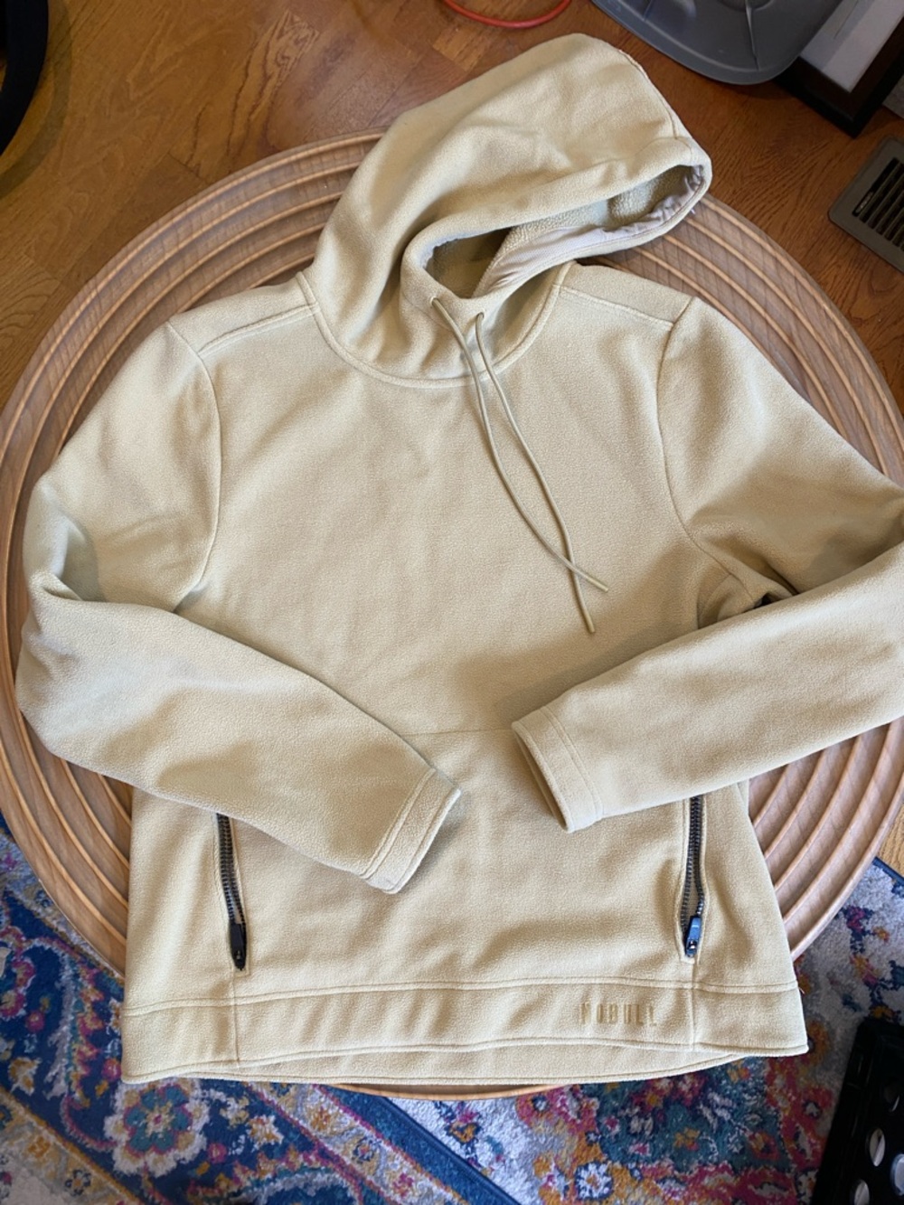 NOBULL Tan Fleece Pullover